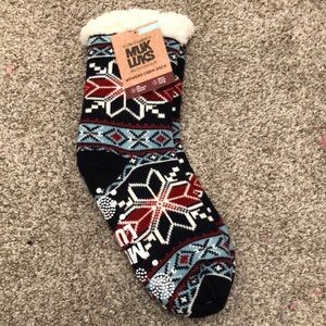 MUK LUKS womens cabin socks